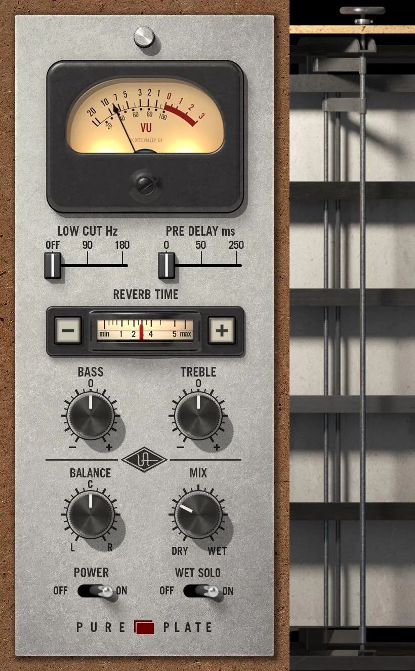 

Плагин Universal Audio UAD Pure Plate Reverb