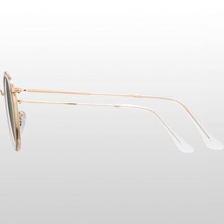 

Круглые золотистые солнцезащитные очки Legend с двойным мостом Ray-Ban, цвет Legend Gold/Clear Gradient Grey