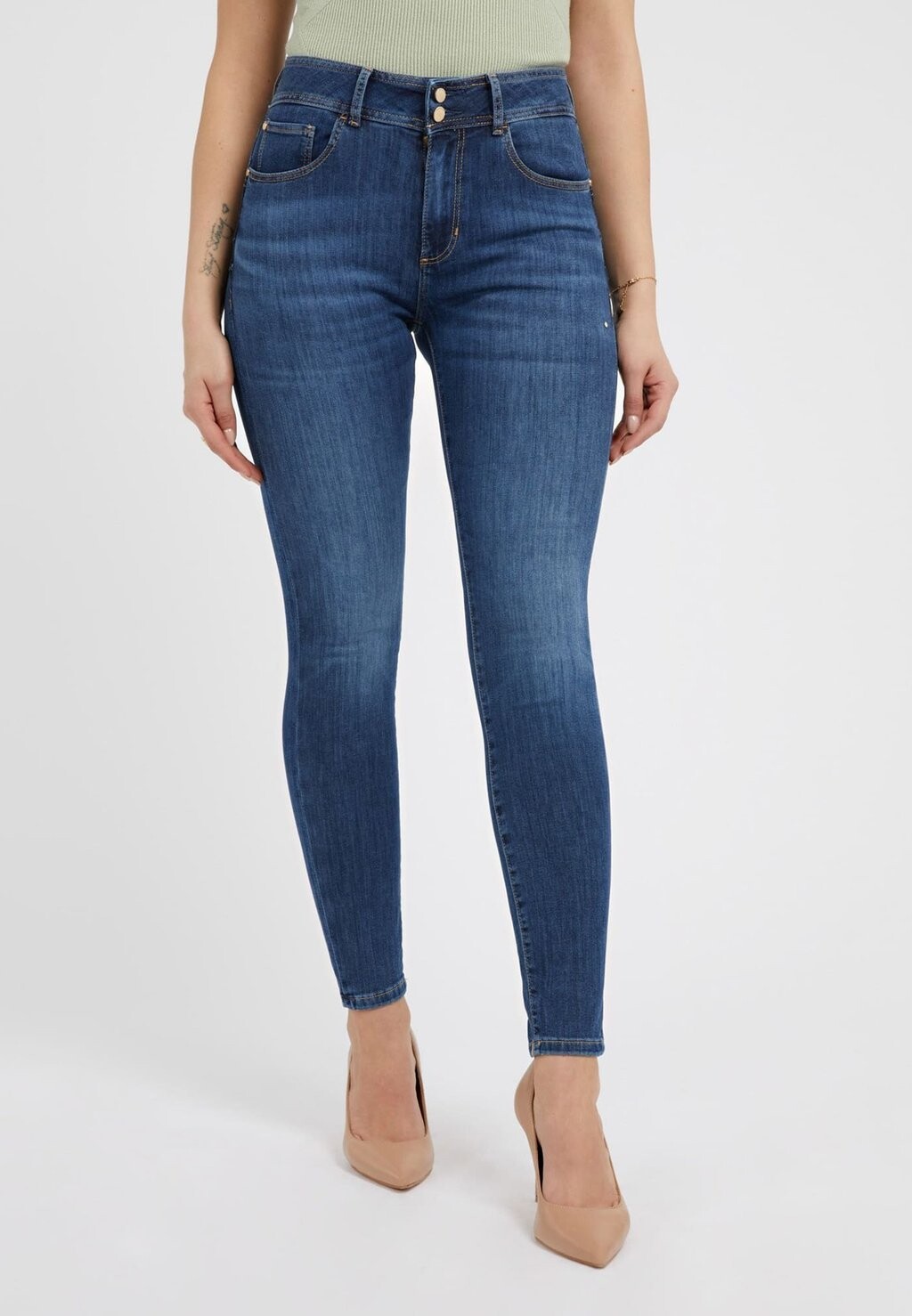 

Джинсы Skinny Fit Guess, синий