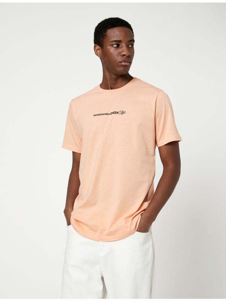 

Футболка KOTON T shirt, розовый