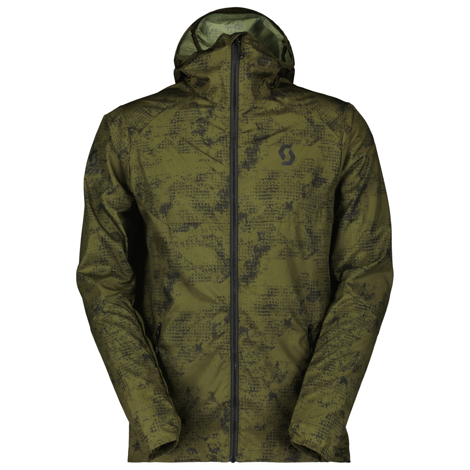 

Ветровка Scott Explorair Light WB, цвет Fir Green/Black
