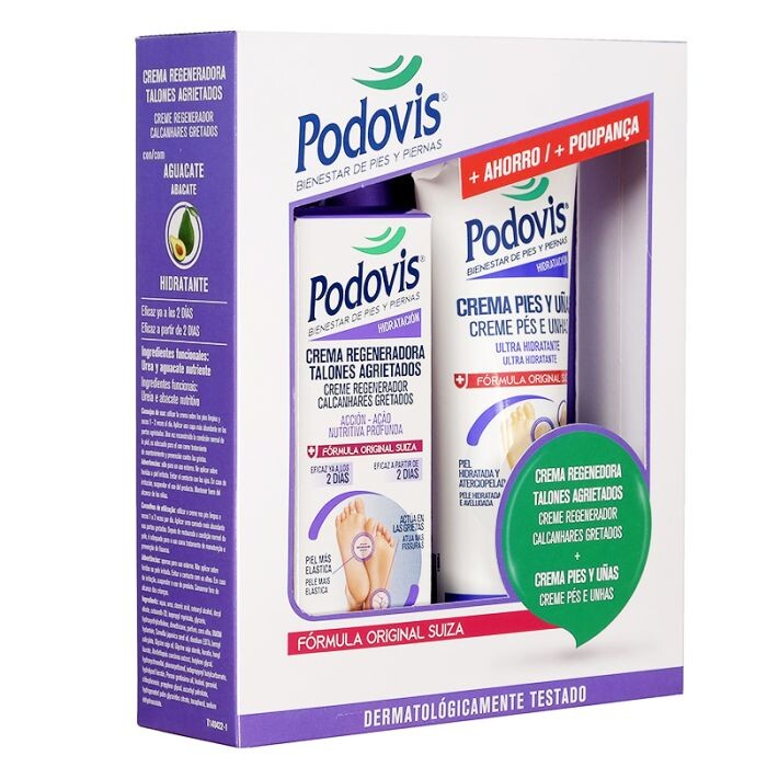

Крем для ног Pack Crema Uñas/Pies + Crema de Talones Podovis, Set 2 productos
