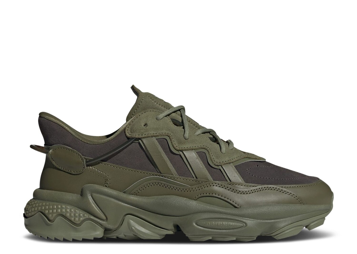 

Кроссовки adidas Ozweego 'Shadow Olive', зеленый, Зеленый;серый