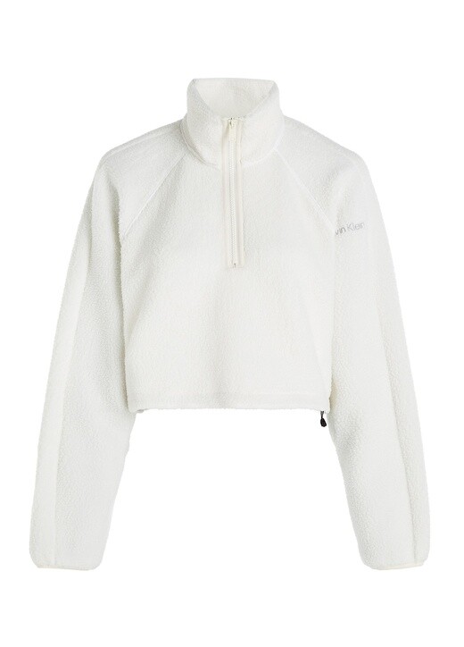 

Белый женский свитшот Calvin Klein