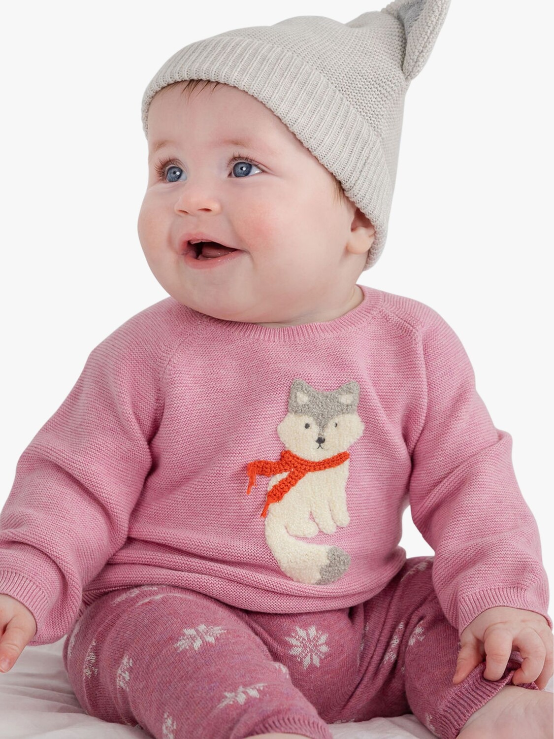 

Леггинсы Purebaby Arctic, жаккардовый снежинка