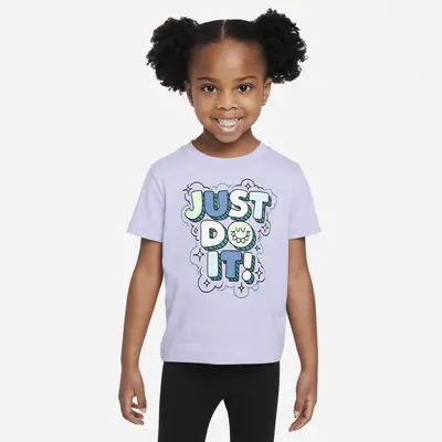 

Футболка Nike Toddler Bubble 'Just Do It' T-Shirt, цвет Hydrangeas