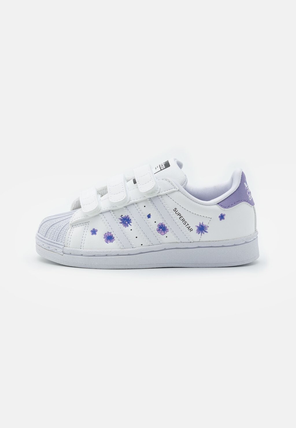 

Полукеды Superstar Cf C Unisex adidas Originals, цвет footwear white/magic lilac/bliss lilac