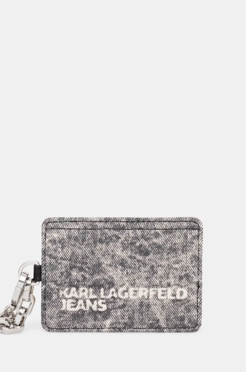 

Джинсовый кошелек Karl Lagerfeld Karl Lagerfeld Jeans, черный