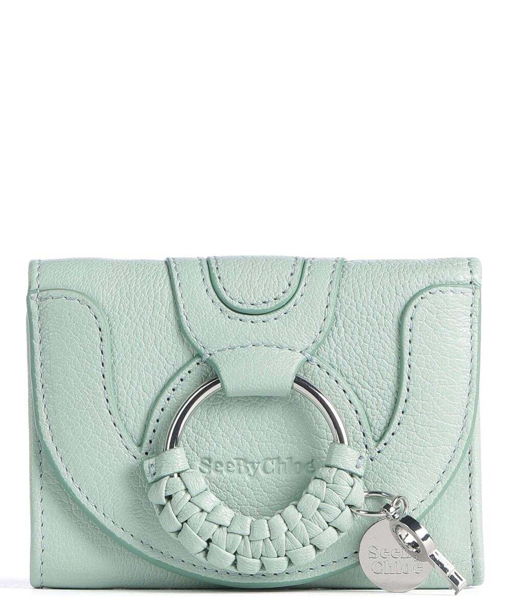

Кошелек Hana из зерненой козьей кожи See By Chloé, зеленый