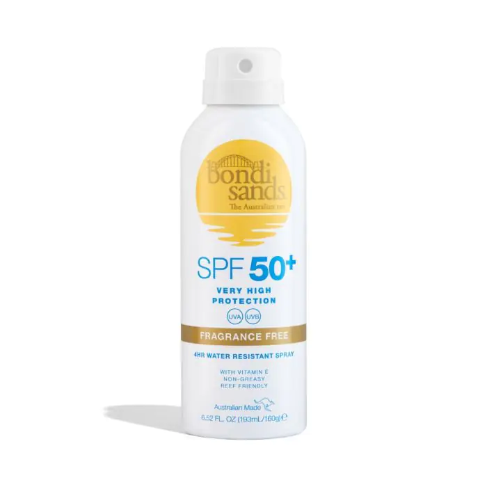 

Солнцезащитный крем spray protector solar spf50+ Bondi Sands, объем 193 мл