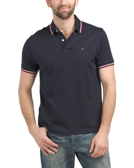

Поло с короткими рукавами Richard Tommy Hilfiger, цвет Desert Sky