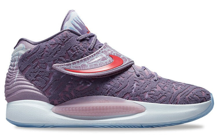 

Кроссовки Nike KD 14 Valentine's Day, фиолетовый / белый