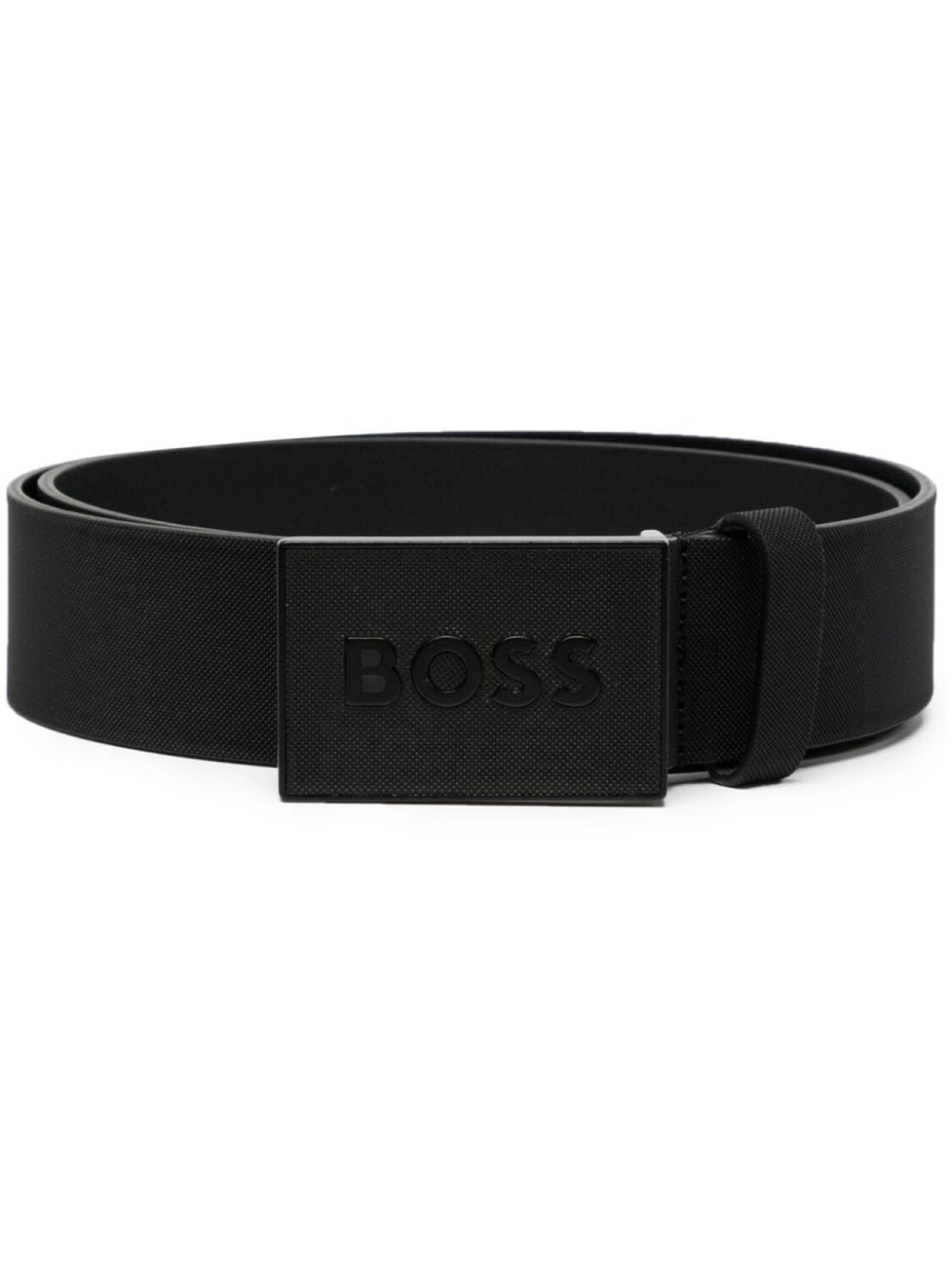 

BOSS ремень с логотипом, черный
