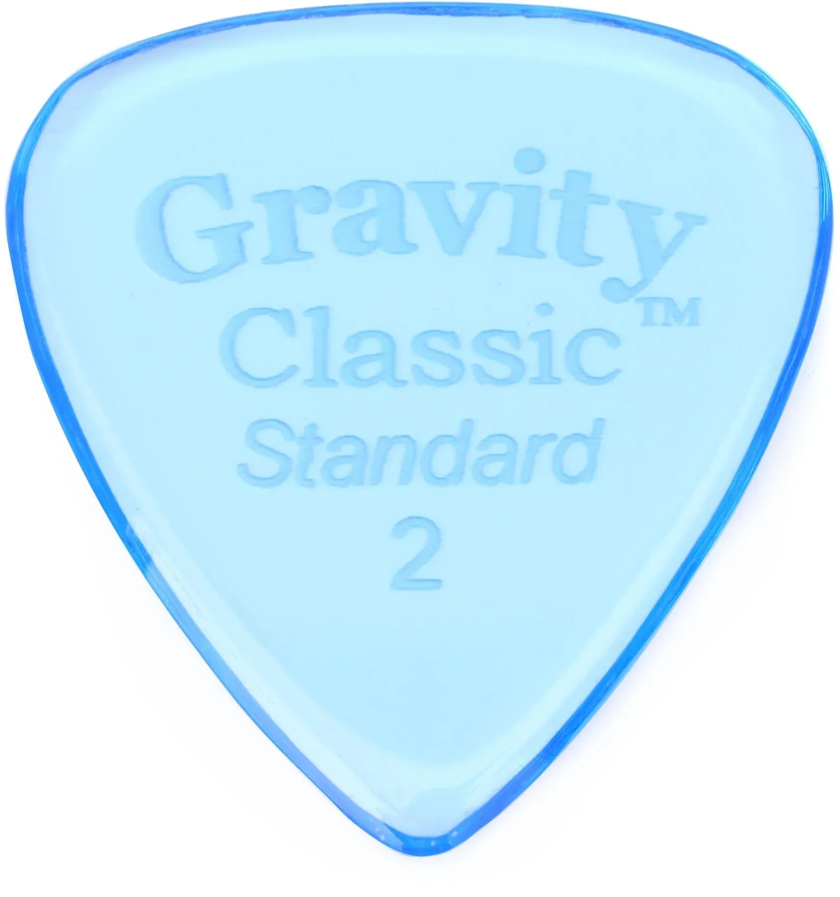 

Gravity Picks Classic - стандартный размер, 2 мм, полированный