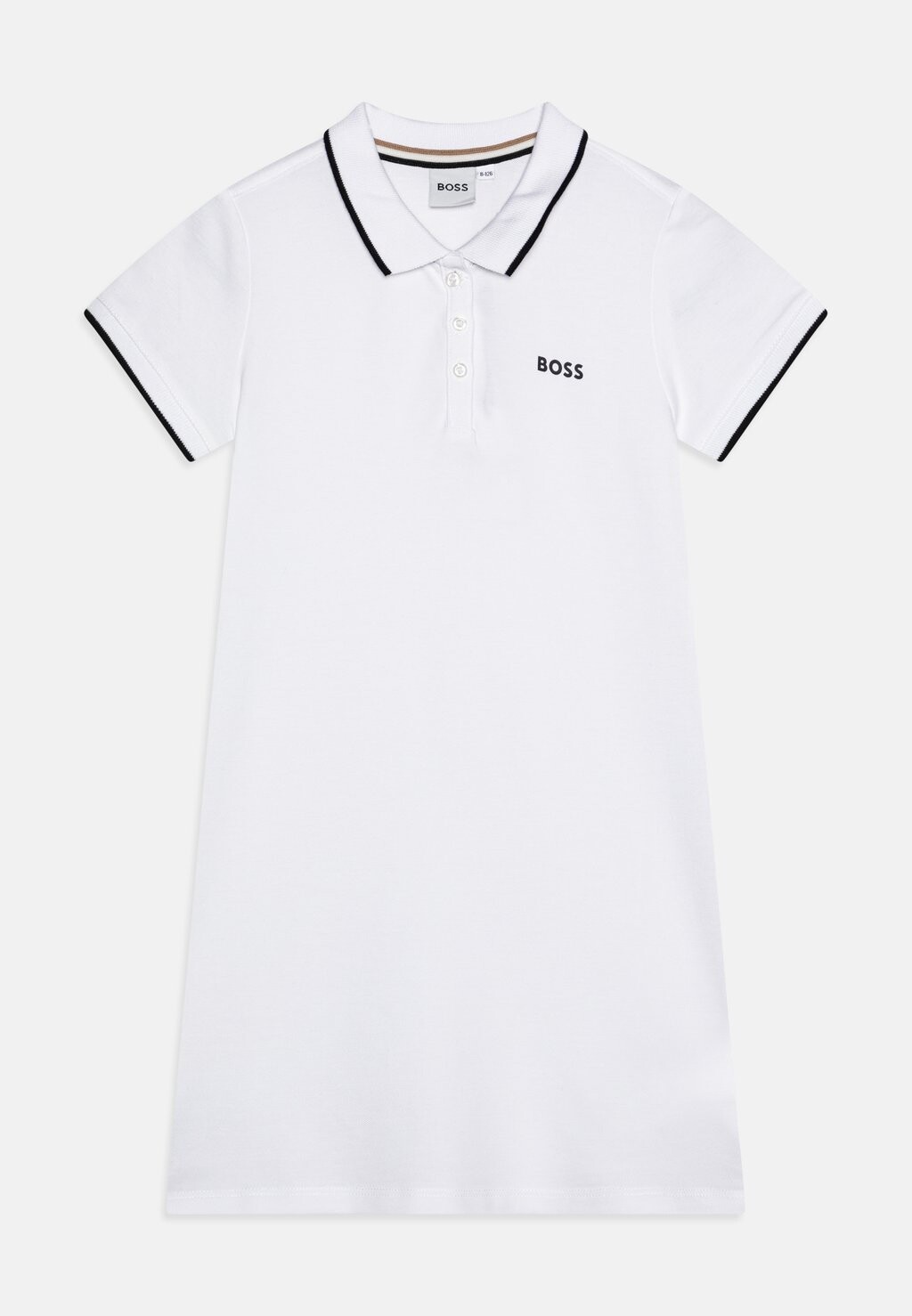 

Летнее платье Dress BOSS Kidswear, белый