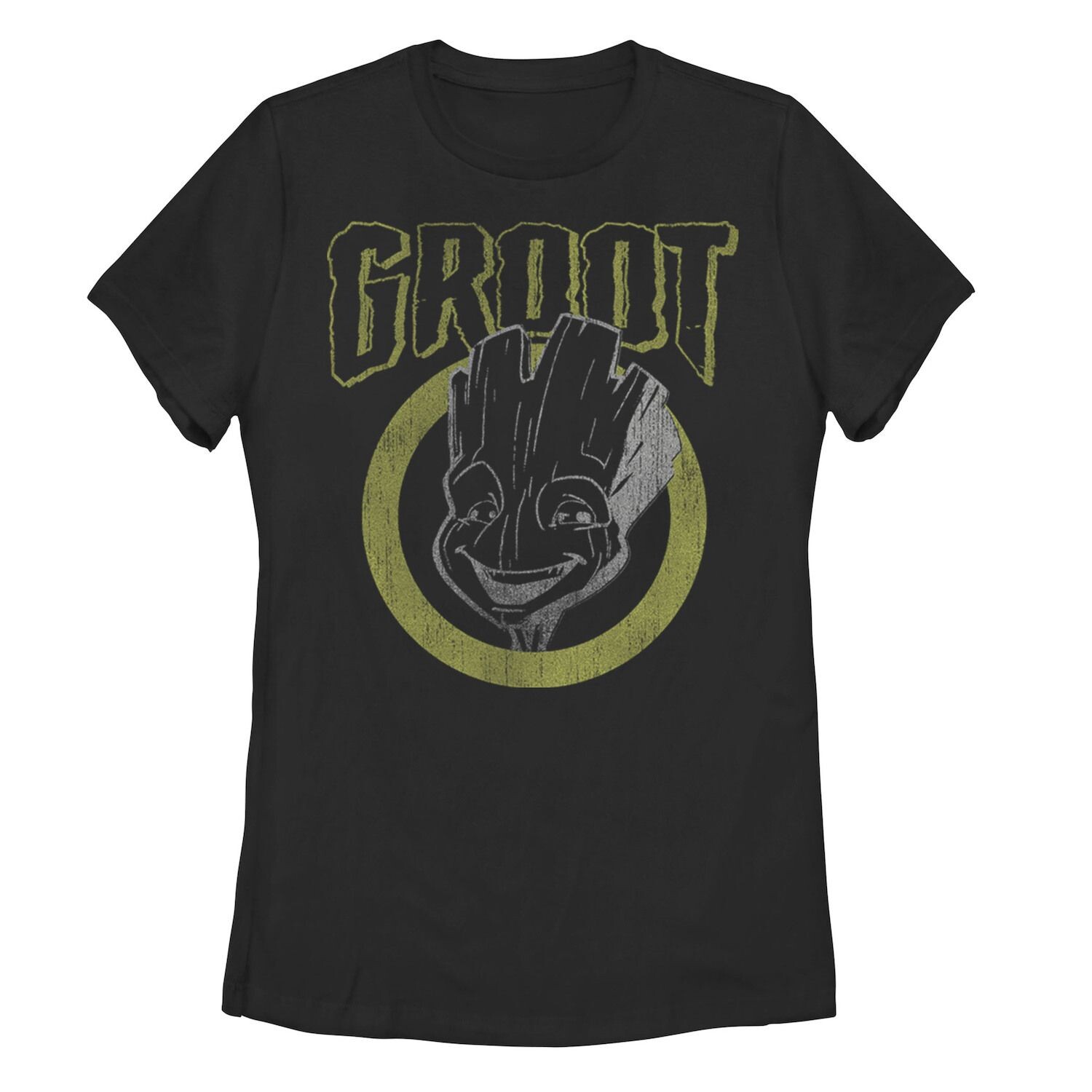 

Детская футболка с темным портретом Marvel Guardians Of The Galaxy Groot и графическим рисунком Licensed Character