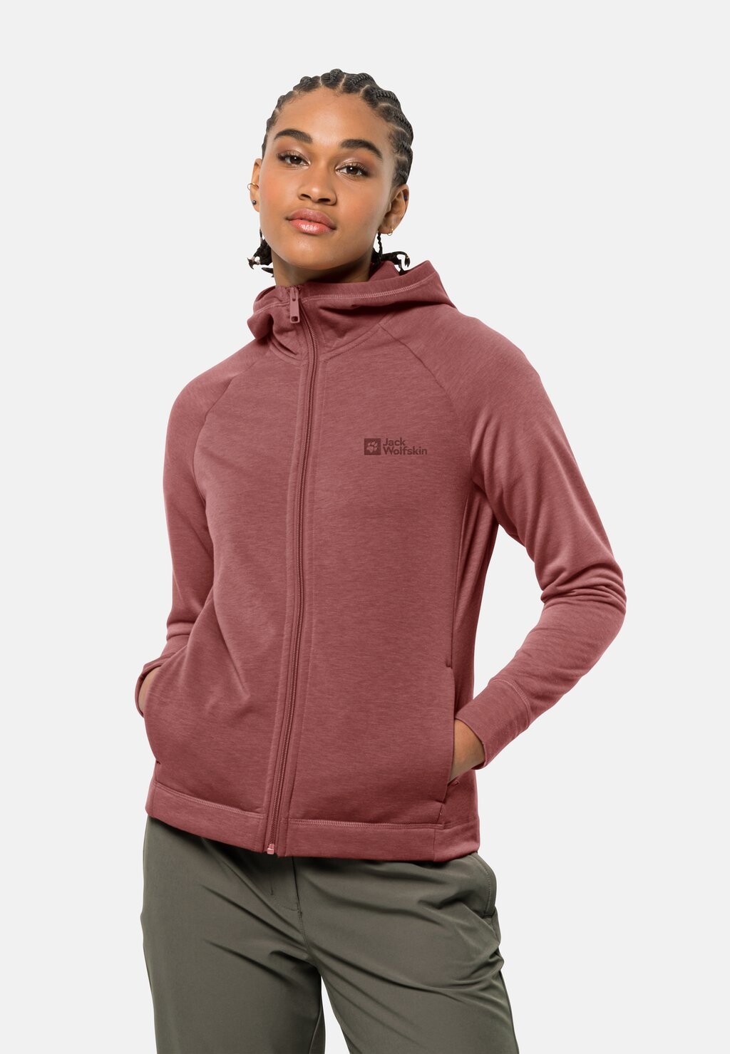 

Толстовка WALDSEE HOODED Jack Wolfskin, цвет apple butter