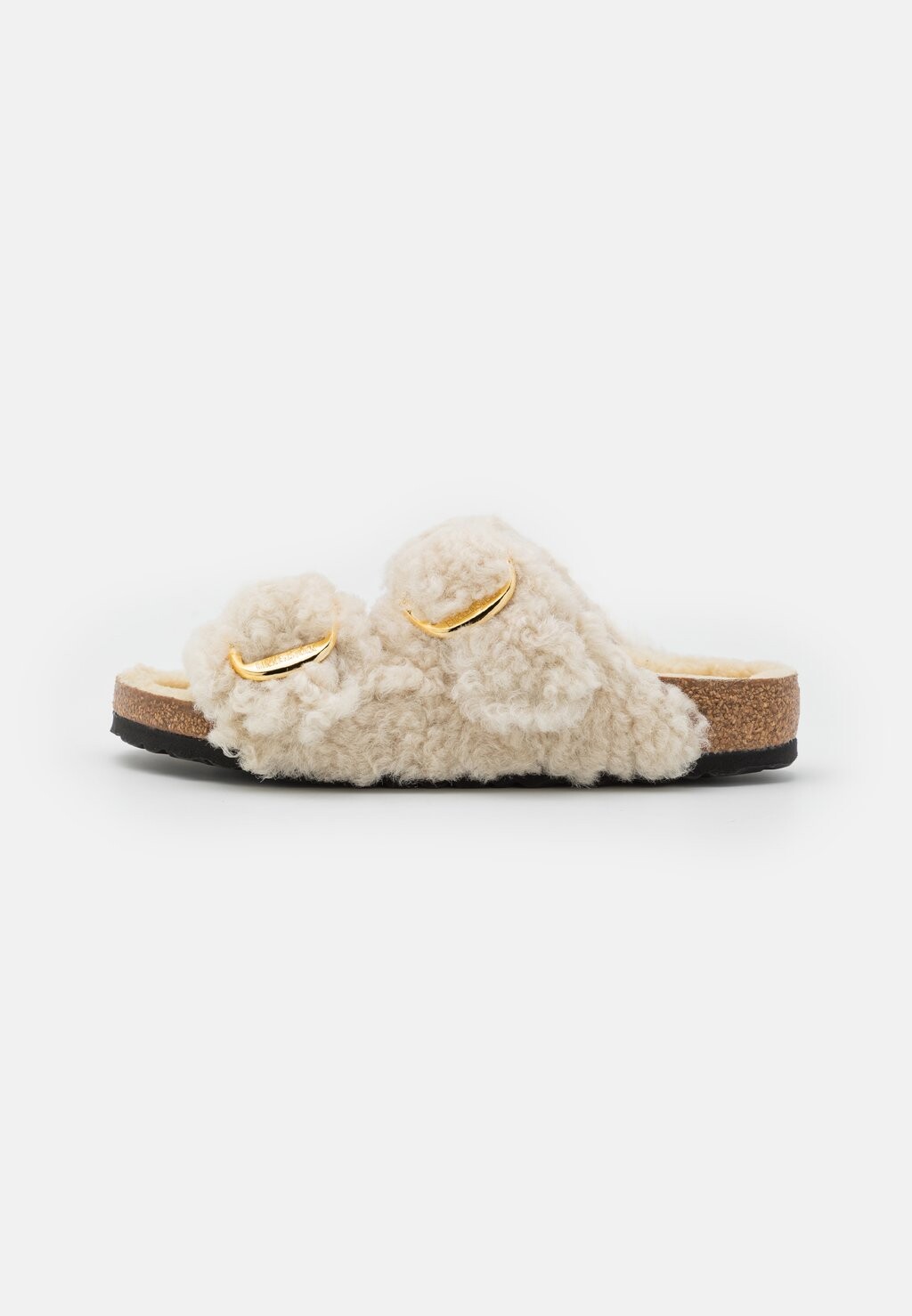 

Тапочки ARIZONA BIG BUCKLE RIVET LOGO REGULAR FIT Birkenstock, кремовый