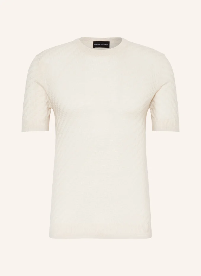 Трикотажная рубашка Emporio Armani, белый