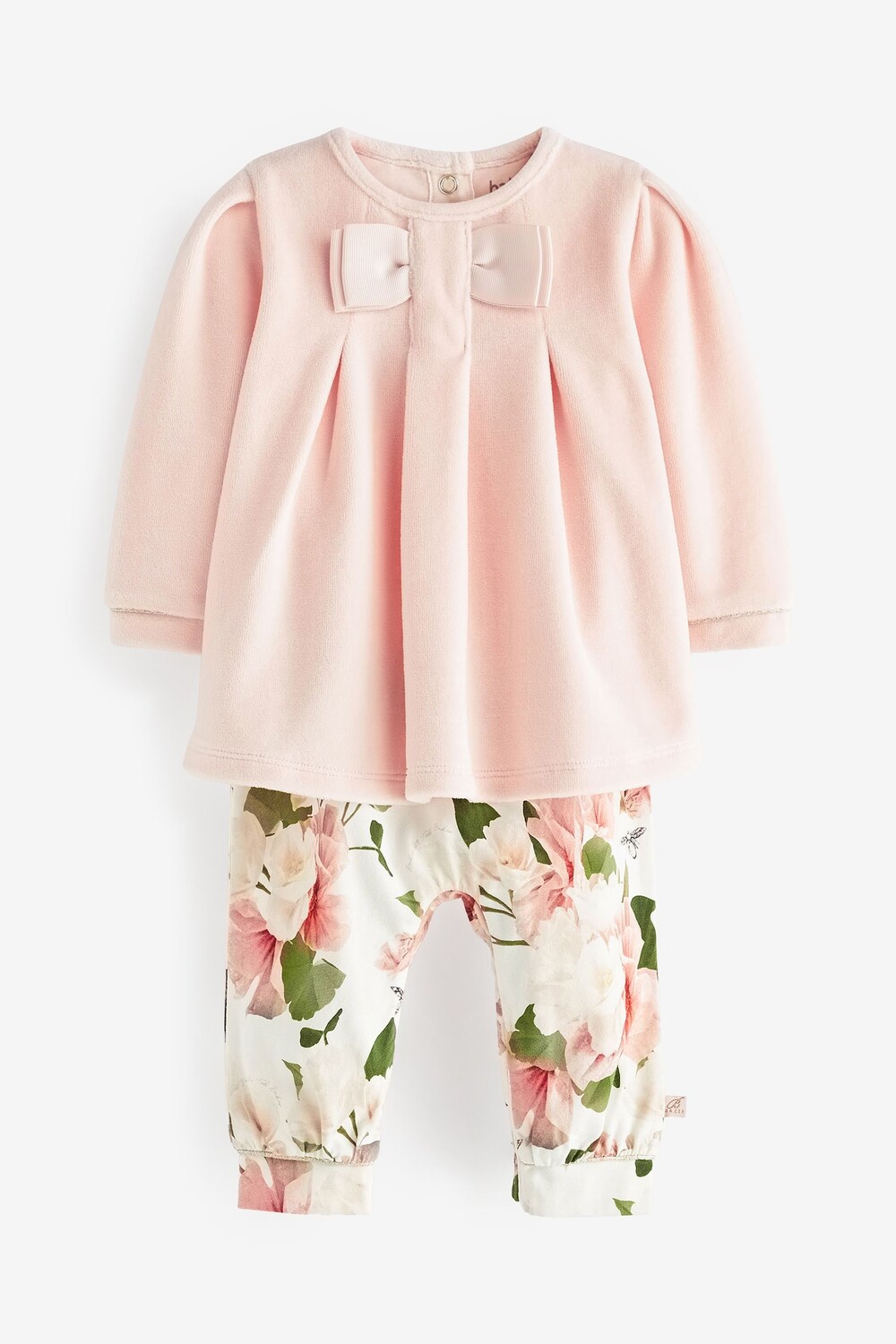 

Розовый бархатный комбинезон Baker by Ted Baker, розовый