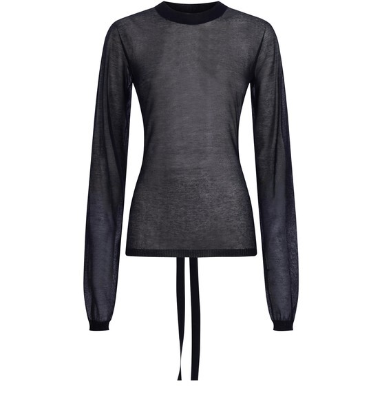 

Футболка Betsy с длинными рукавами Ann Demeulemeester, черный