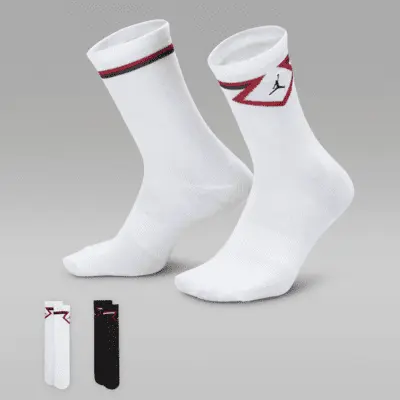 

Носки Jordan Big Kids' Diamond High Crew (2 шт), черный