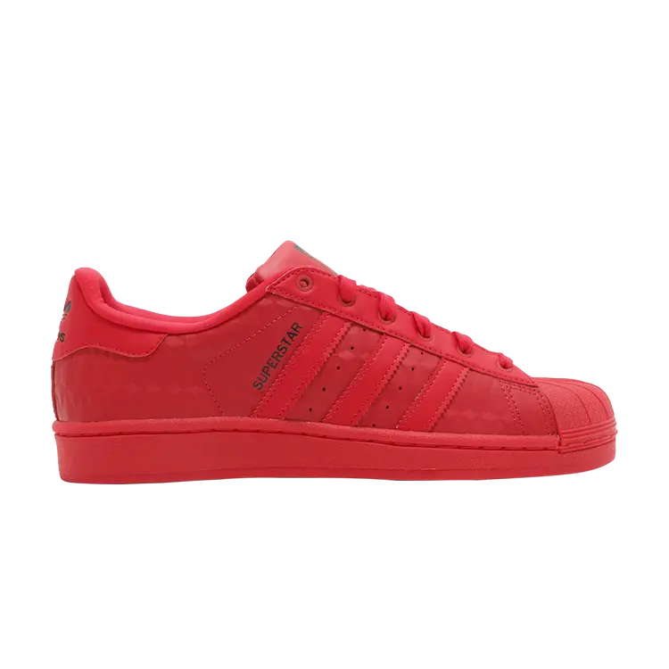 

Кроссовки Adidas Superstar J 'Ray Red', красный