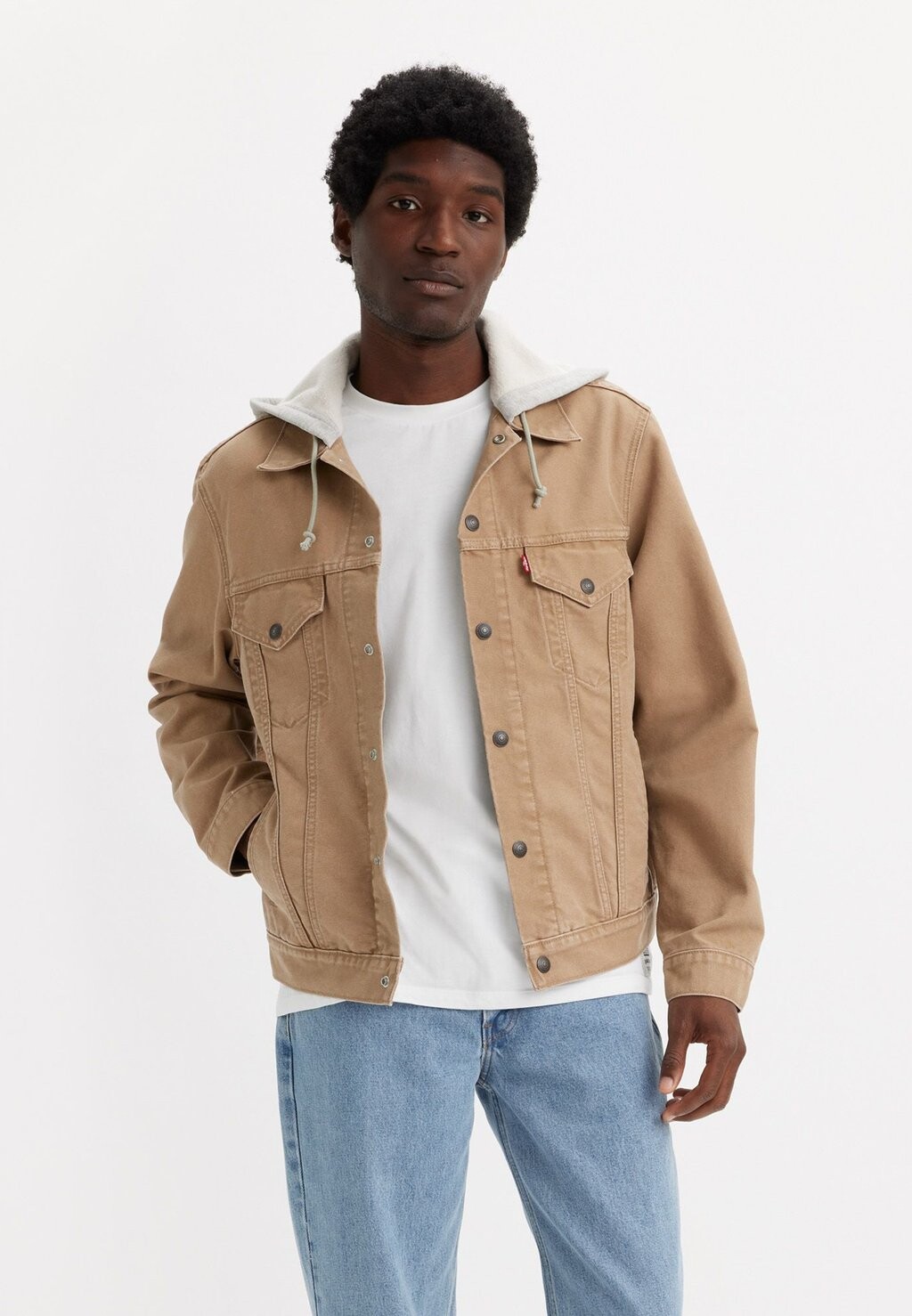

Джинсовая куртка HOODED TRUCKER Levi's, цвет Tiger'S Eye