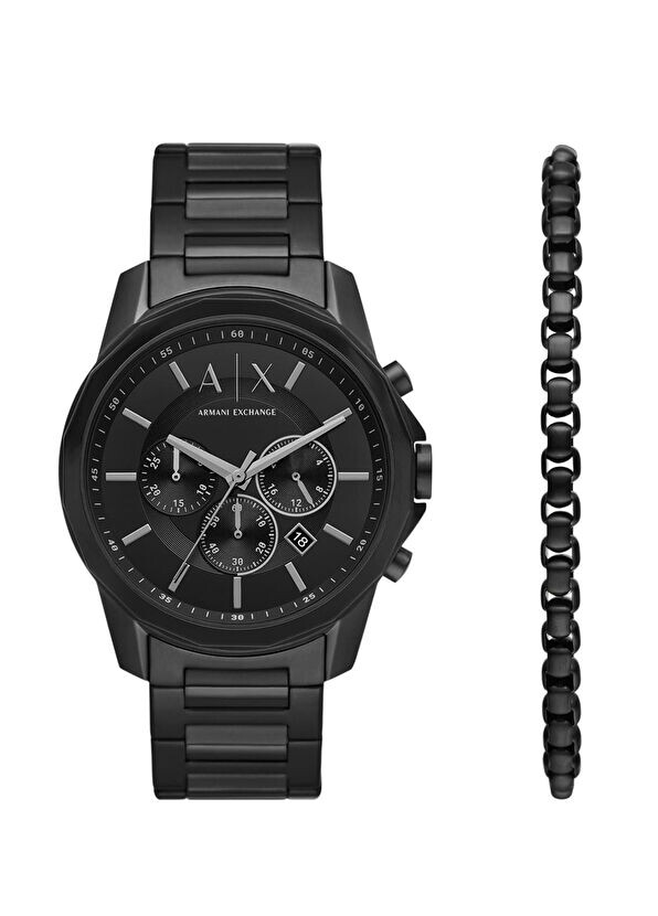 

Ax7153Set Комплект мужских наручных часов и браслета Armani Exchange, черный