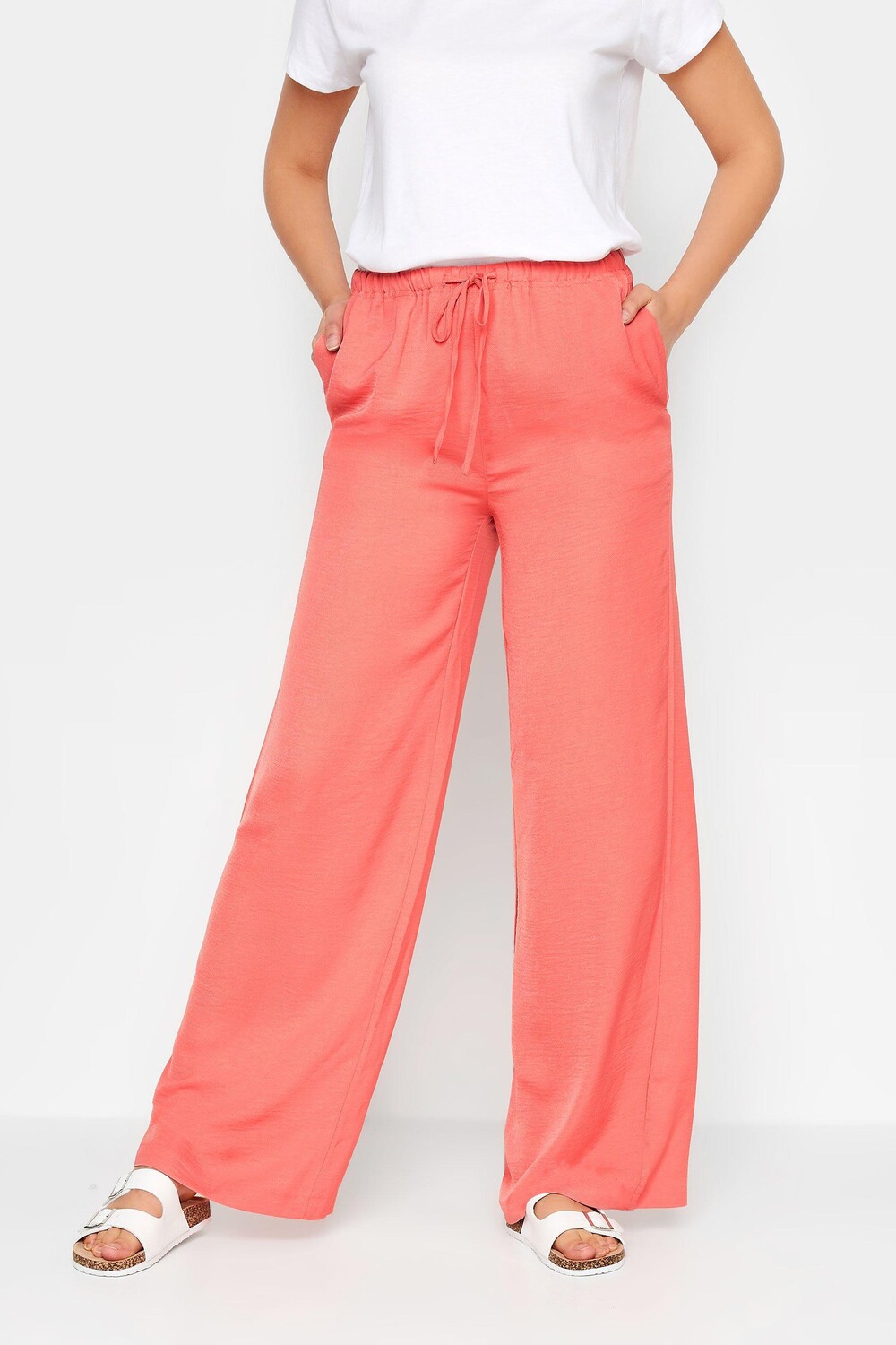 

Высокие широкие брюки Long Tall Sally, розовый