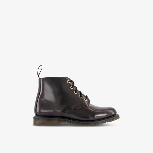 

Ботильоны из кожи Эммелин Dr. Martens, красный