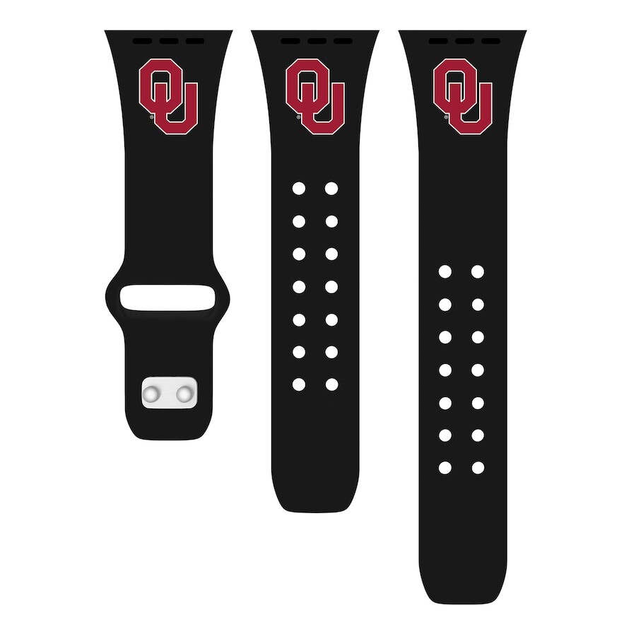 

Ремешок для часов Affinity Bands Oklahoma Sooners, черный