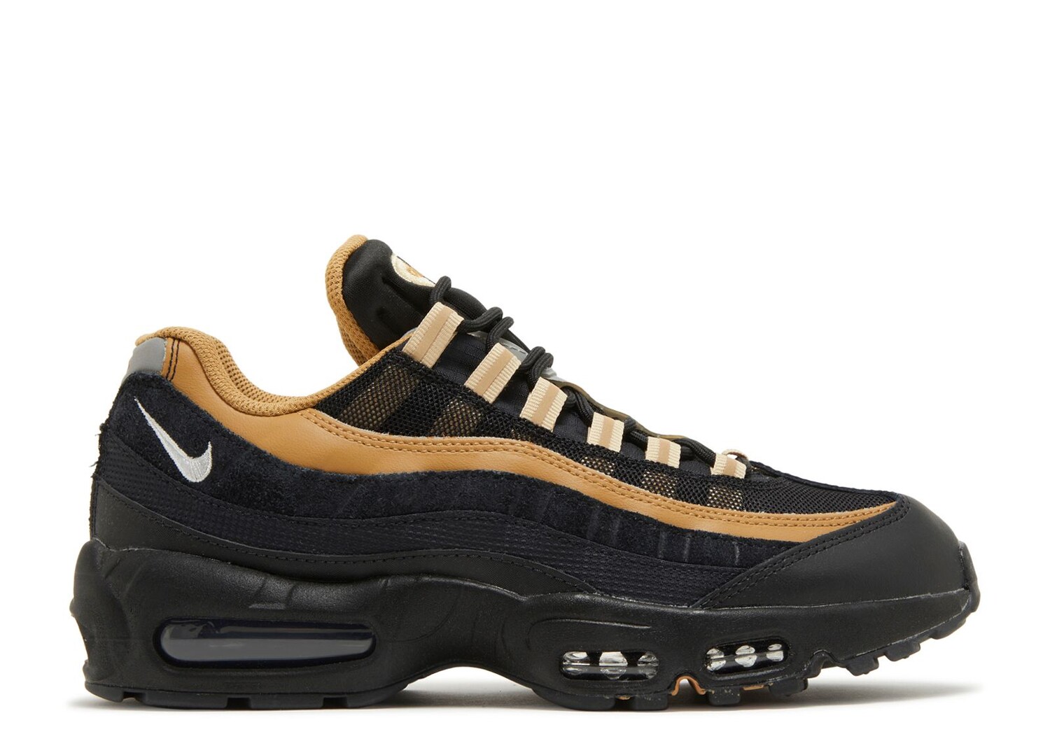 

Кроссовки Nike Air Max 95 'Black Elemental Gold', черный