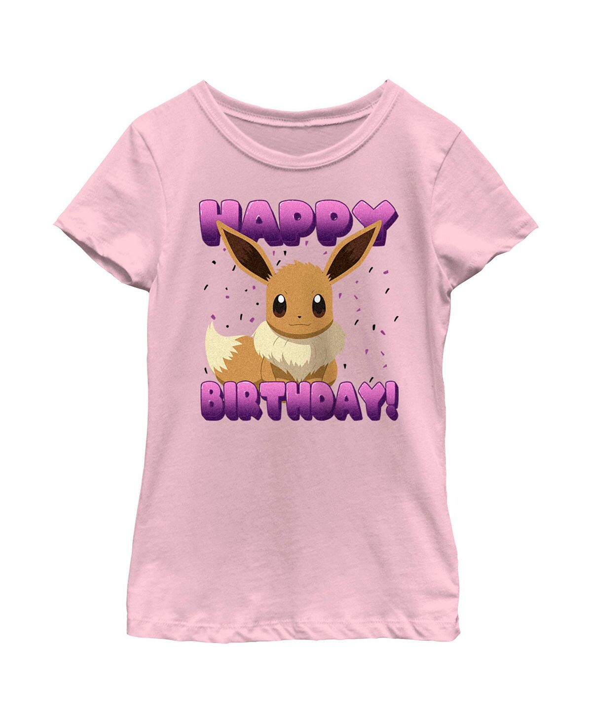 

Детская футболка с днем ​​рождения Pokemon Eevee для девочек Nintendo