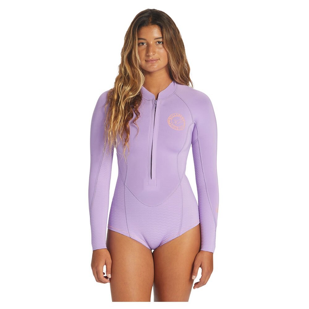 

Рашгард Billabong Salty Dayz 2 mm Long Sleeve Body, фиолетовый