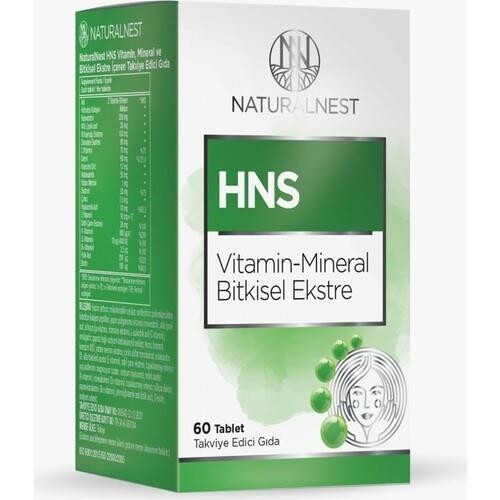 

NaturalNest HNS Витаминно-минеральный растительный экстракт 60 таблеток