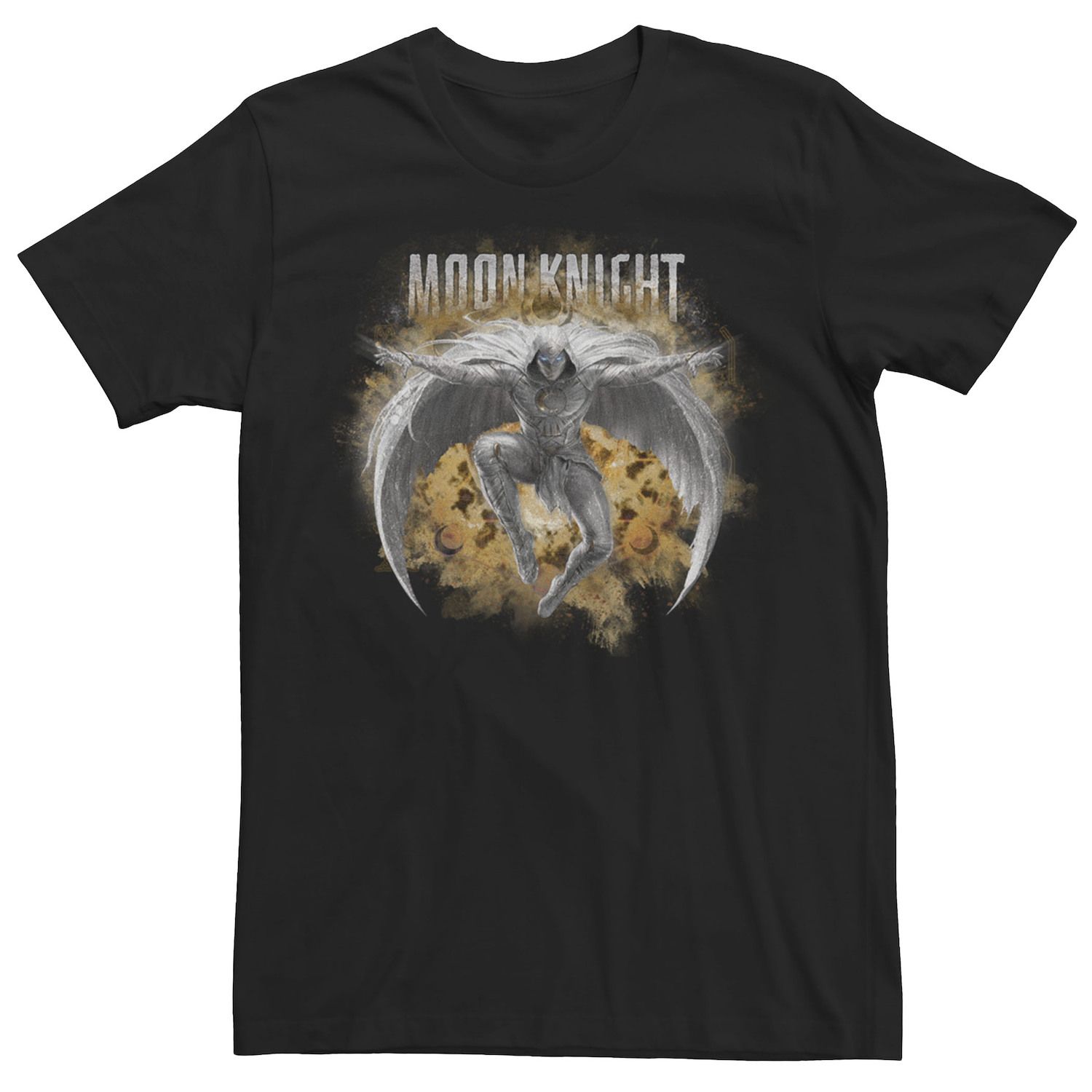Мужская футболка Marvel Moon Knight Leaping Knight Licensed Character набор фигурок marvel moon knight khonshu moon knight
