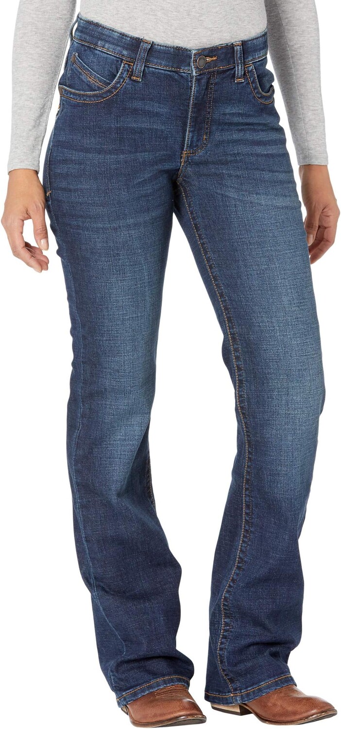 

Джинсы Willow Mid-Rise Riding Bootcut Jeans Wrangler, цвет Lovette