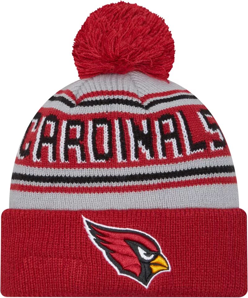 Красная мужская вязаная шапка New Era Arizona Cardinals цена и фото