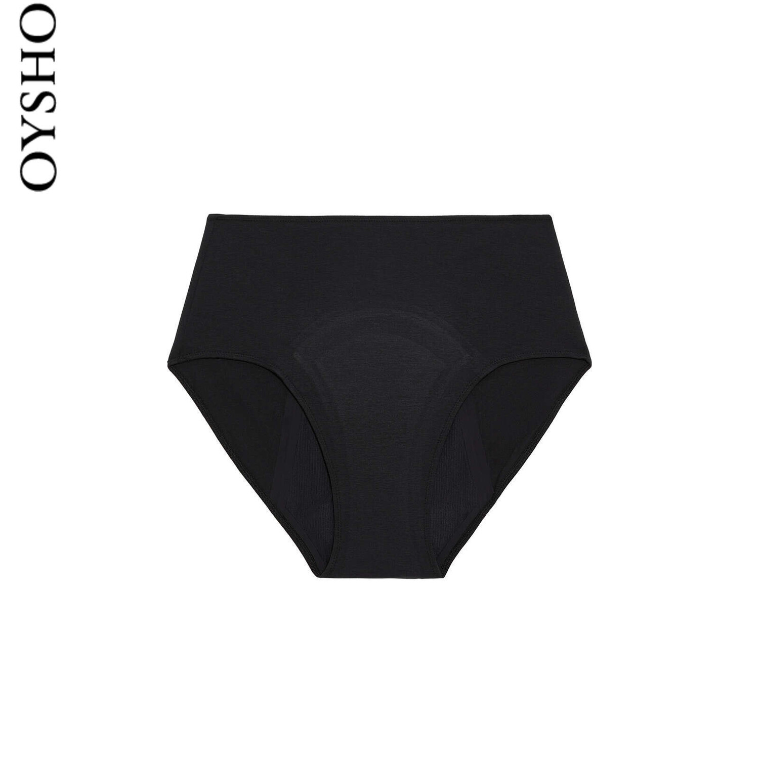 

Трусы женские Oysho с высокой талией, черный