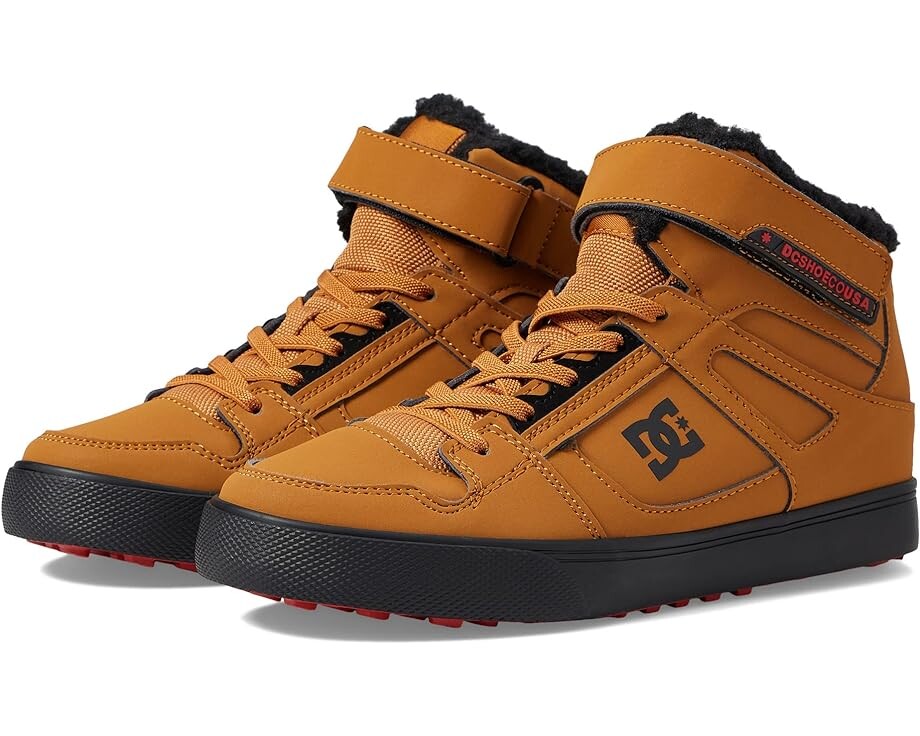 

Кроссовки Dc Pure High-Top WNT EV, цвет Wheat/Black