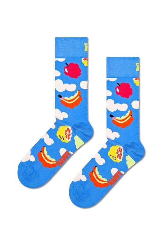 

Носки с мутными фруктами Happy Socks, синий