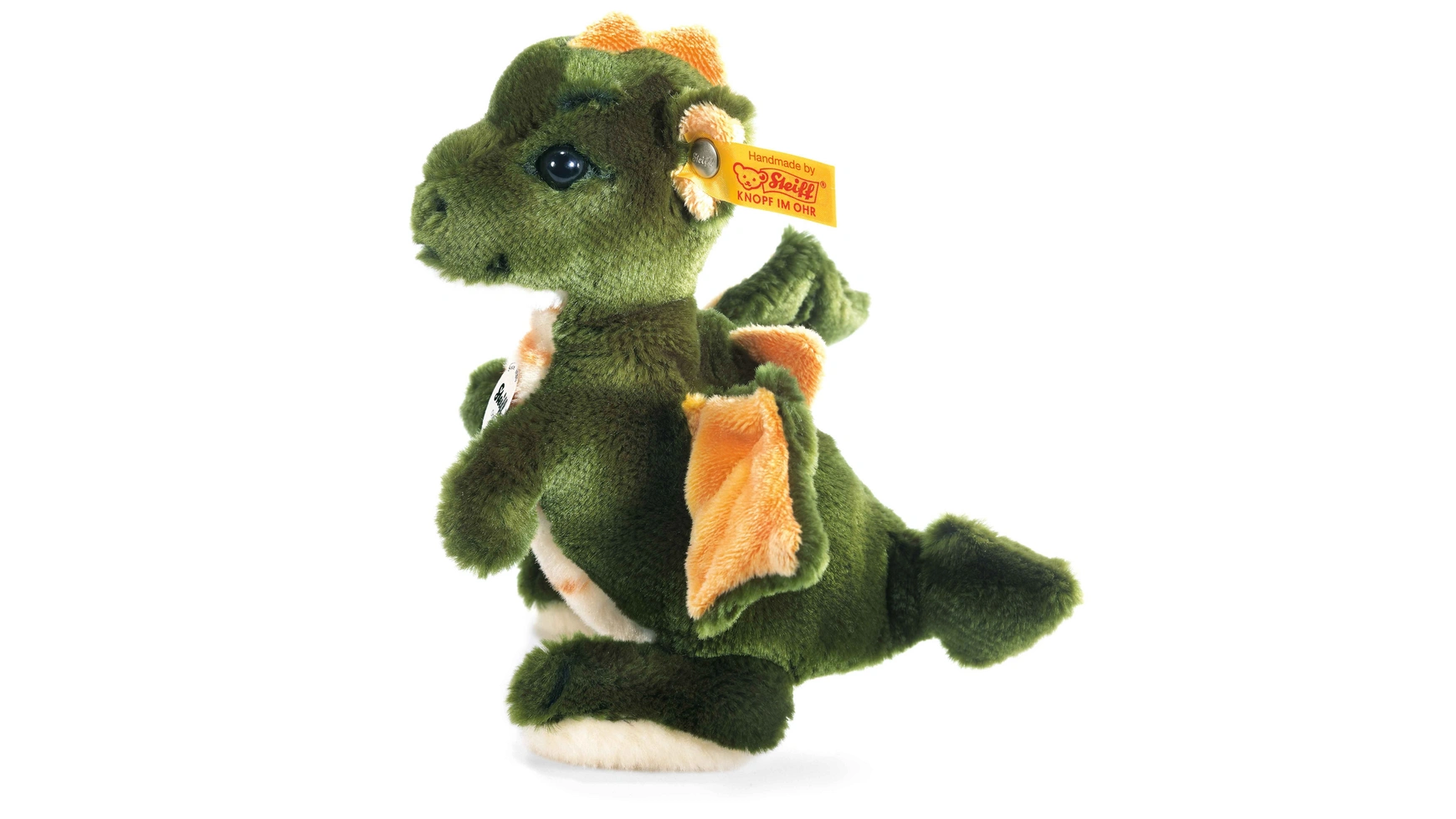 цена Steiff Мальчик-дракон Рауди, зеленый, 17см