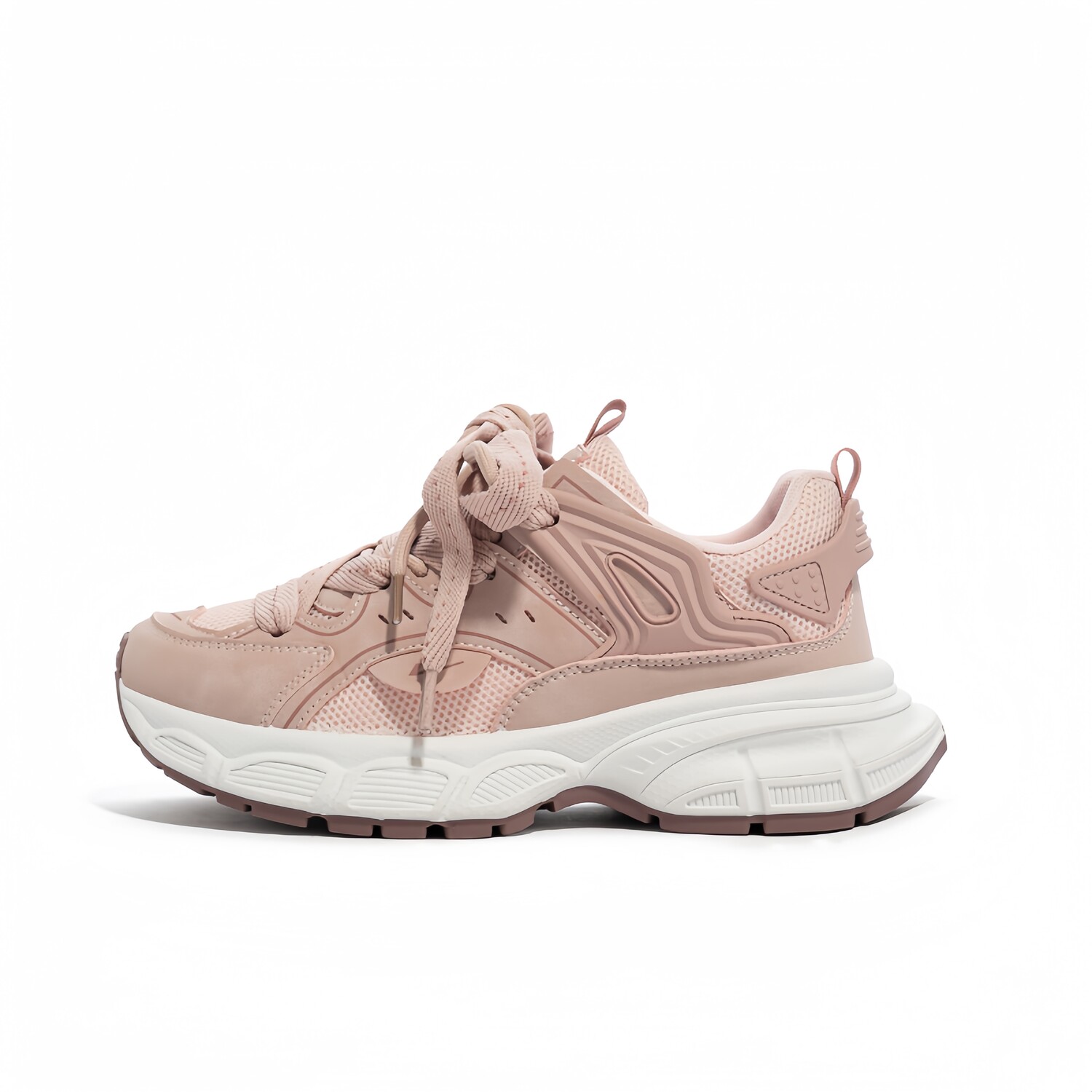 

Кроссовки WARRIOR Chunky Sneakers Women's Low-top White/Pink, розовый
