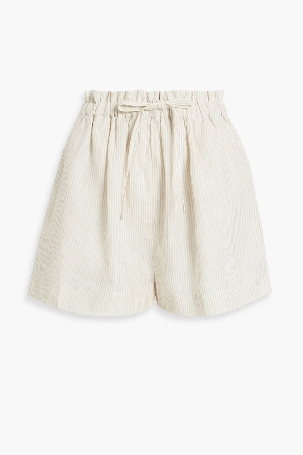 

Льняные шорты Asa в полоску Ulla Johnson, бежевый