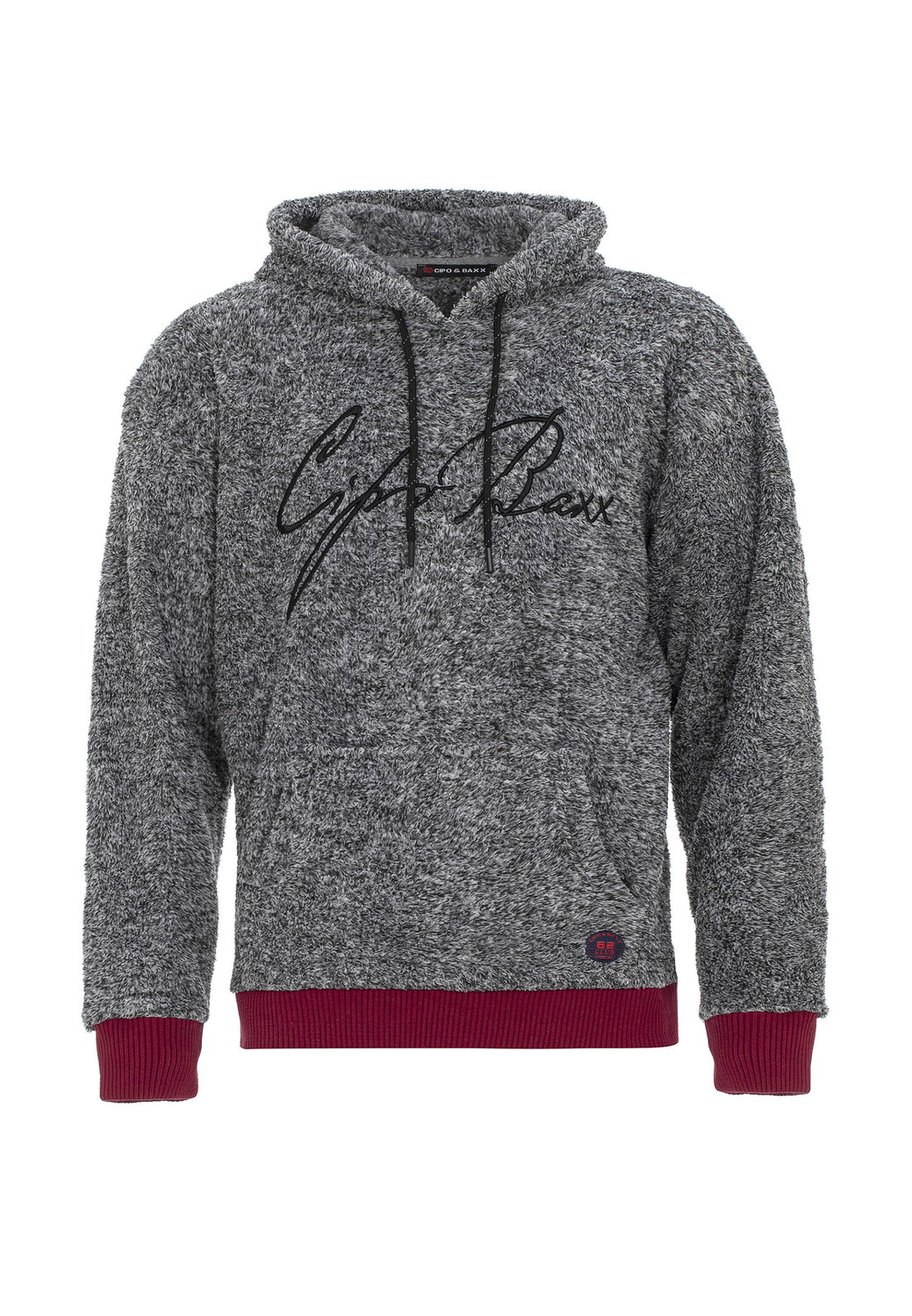 

Толстовка Cipo & Baxx Kapuzenpullover, серый