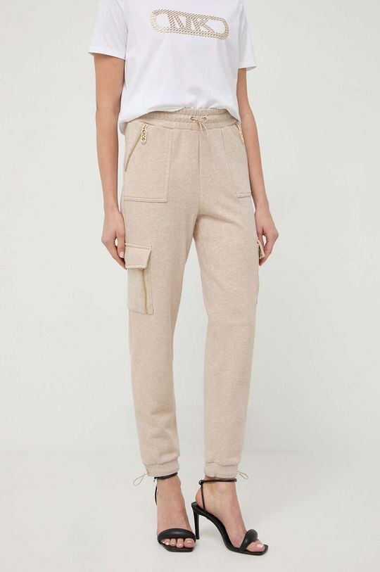 

Спортивные брюки из хлопка MICHAEL Michael Kors, бежевый