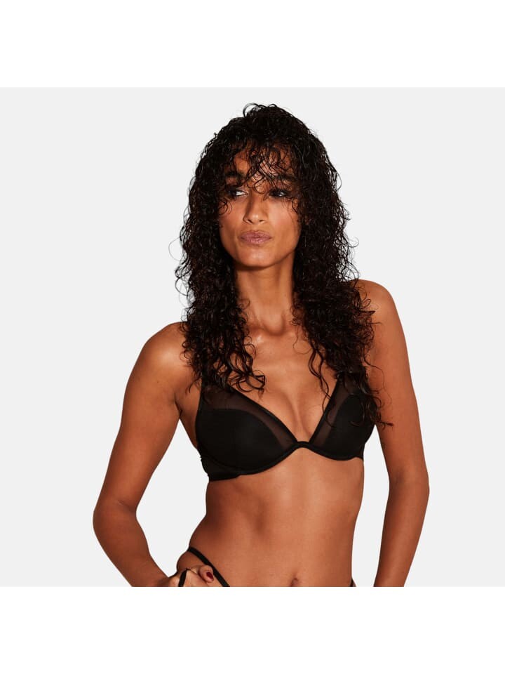 

Бюстгальтер на косточках Scandale Eco-lingerie Sleek, черный