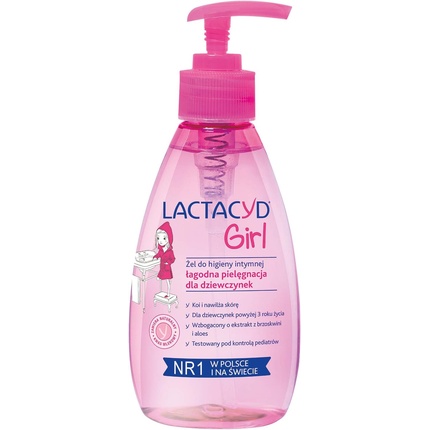 Lactacyd Girl Гель для интимной гигиены «Нежный уход для девочек» 200 мл в помпе