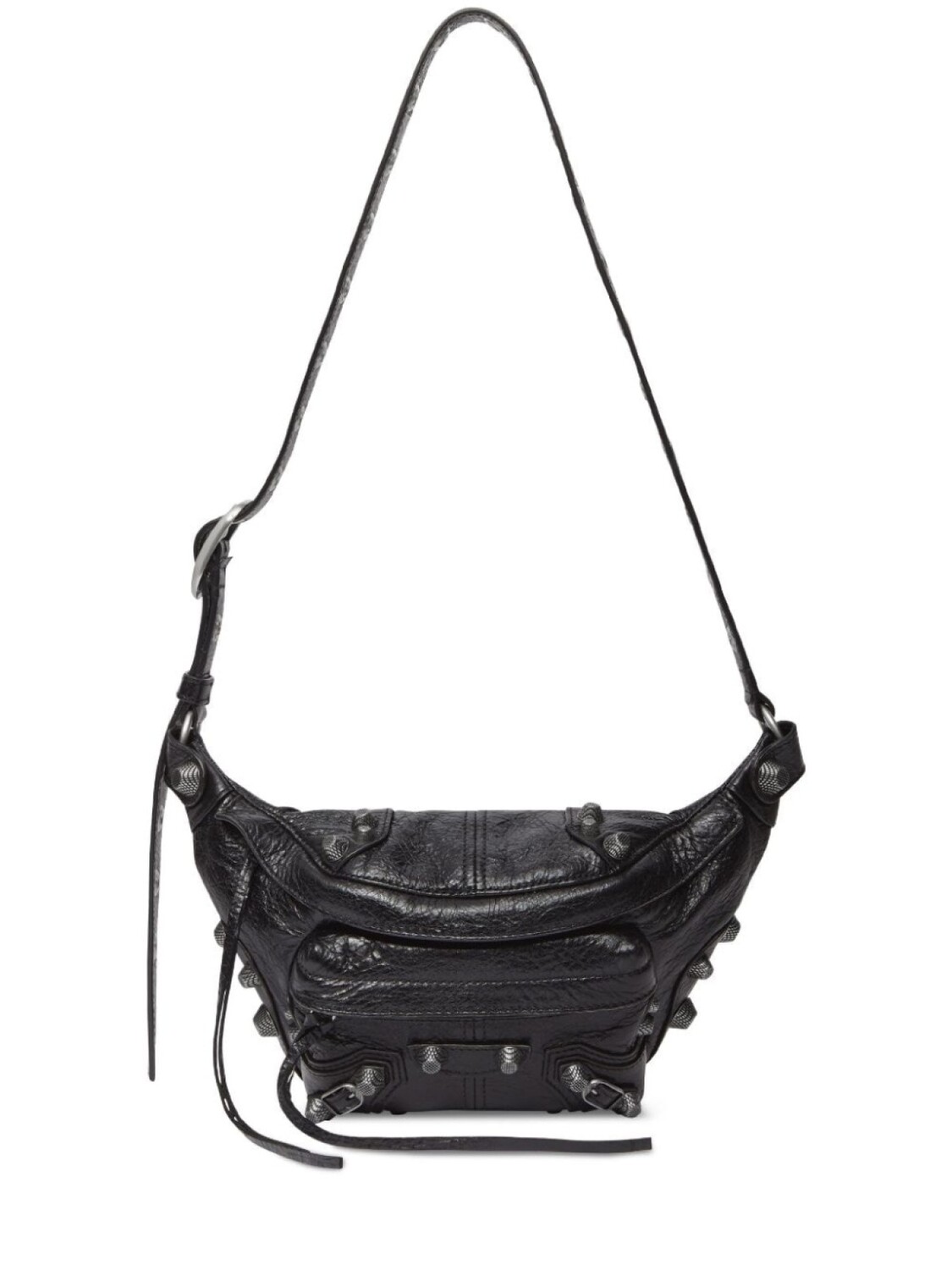

Balenciaga поясная сумка Le Cagole с заклепками, черный